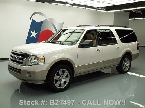 2010 ford expedition el eddie bauer sunroof dvd 68k mi texas direct auto