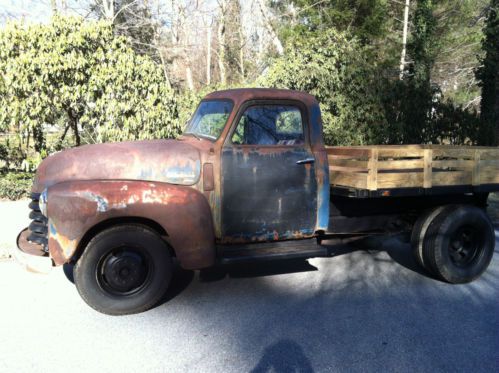 1950 chevrolet 3800 dump truck chevy pick up patina rat rod stovebolt stakebed