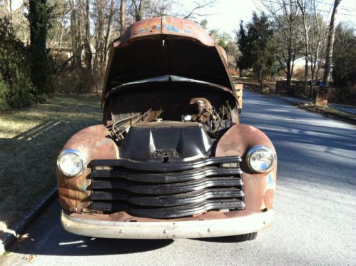 1950 Chevrolet 3800 Dump Truck Chevy Pick up Patina Rat Rod Stovebolt Stakebed, image 3