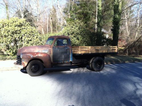1950 Chevrolet 3800 Dump Truck Chevy Pick up Patina Rat Rod Stovebolt Stakebed, image 5