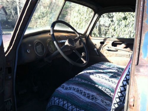 1950 Chevrolet 3800 Dump Truck Chevy Pick up Patina Rat Rod Stovebolt Stakebed, image 19