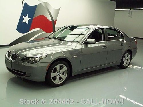 2008 bmw 528xi sedan awd heated seats sunroof nav 59k texas direct auto