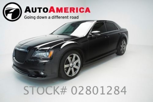 9k low miles chrysler 300c srt8 black chrome package nav leather sunroof