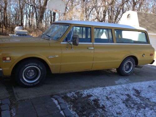 1972 Chevy Suburban 2WD-Factory Rear AC-PS/PB/Tilt-3rd seat, image 20