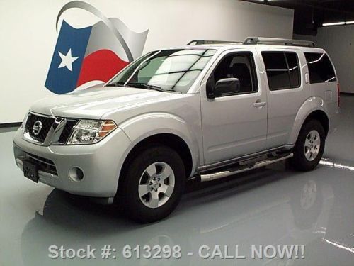 2010 nissan pathfinder s fe+ 7-passenger side steps 55k texas direct auto