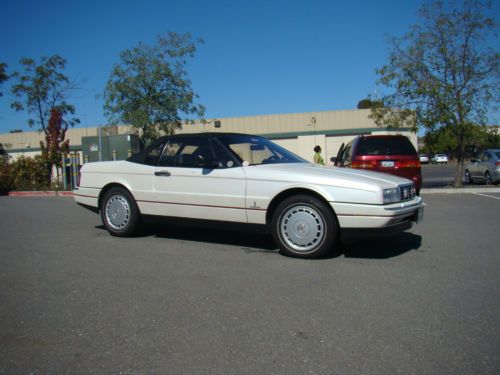 1991 Cadillac Allante Pininfarina Soft and Hard Top V8 All Original No Accidents, image 3