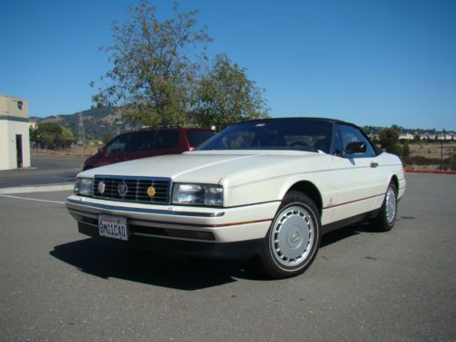 1991 Cadillac Allante Pininfarina Soft and Hard Top V8 All Original No Accidents, image 7