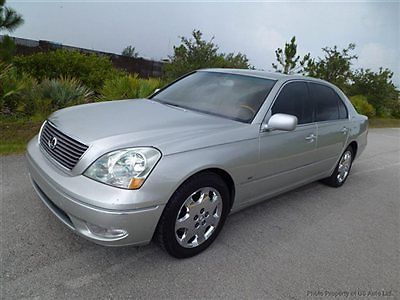 2001 lexus ls430 sport  dealer serviced clean carfax florida car loaded