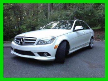 2008 mercedes benz c350 3.5l v6 24v automatic sedan premium navigation sunroof