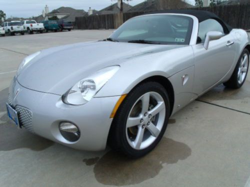 2006 pontiac solstice low miles leather manual