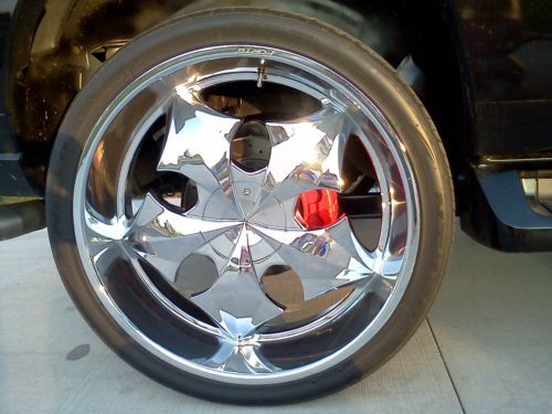 2004 Cadillac Escalade AWD with 26 inch rims and factory rims new winter tires, image 6