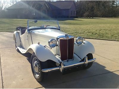 Stunning 1952 mgtd, previous owner bought in 1975