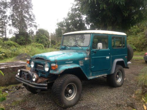 1977 toyota land cruiser fj40 big island of hawaii no reserve!