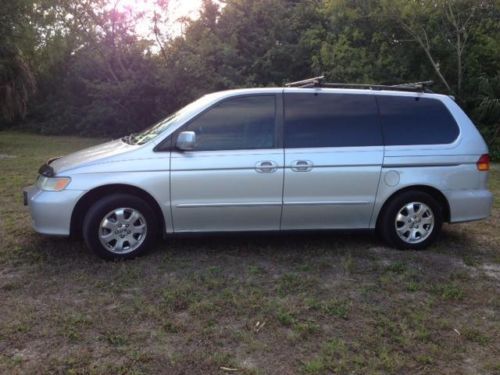 2004 honda odyssey ex leather, dvd, navigator system, side power door