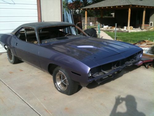 1970 cuda 340 automatic original drive train