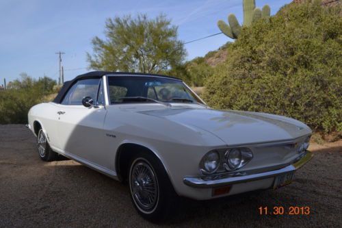 1965 chevrolet corvair convertible corsa turbo