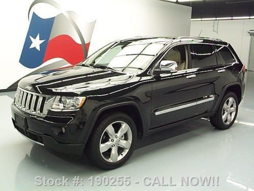 2012 jeep grand cherokee overland hemi pano roof 47k mi texas direct auto