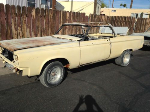 1965 dodge coronet 500 convertible 2-door 6.3l complete - project - 1 of 400!!!!