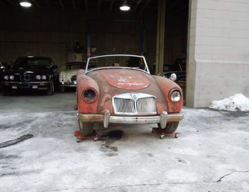 1959 mg a 1500 roadster for complete restoration or parts