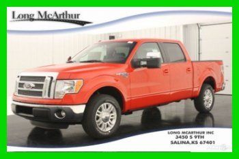 6.2l v8! lariat! 4x2! 2wd! super crew! leather! sync! we finance! msrp $42,925