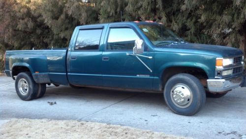 1998 chevrolet c3500 silverado crew cab pickup 4-door 6.5l