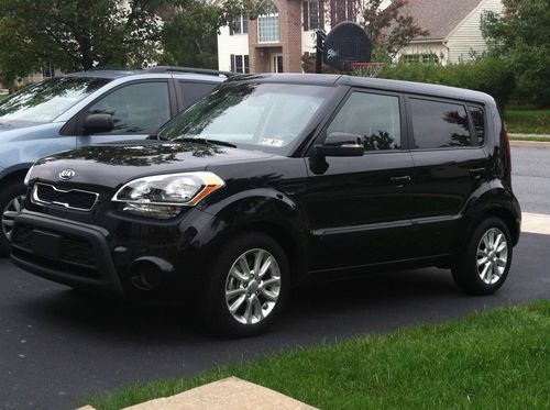 2012 kia soul + (plus edition) 2.0l, shadow/black very clean, like new