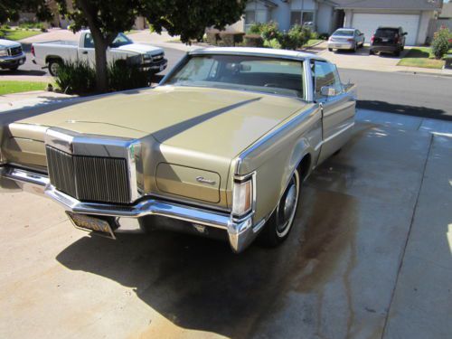 1970 lincoln mark iii base 7.5l