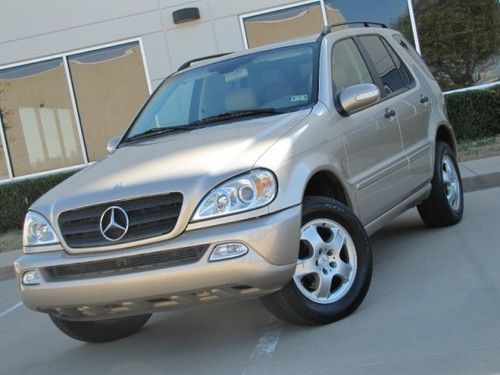 2002 mercedes-benz m-class ml320 awd 4wd 7 passenger | cd changer | no reserve !