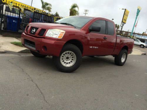 2005 nissan titan se extended cab pickup 4-door 5.6l