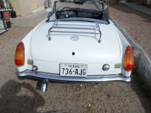 1969 mg british car