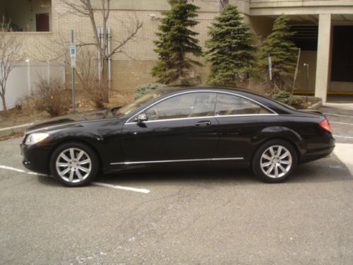 2007 mercedes benz cl550 black with tan leather