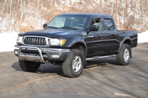 2004 toyota tacoma sr5 crew cab 4x4 pick up no reserve new frame clean carfax