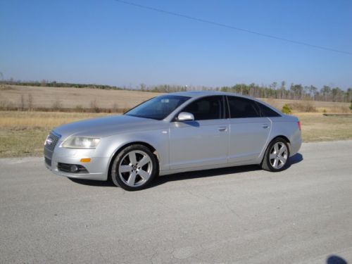 2006 audi a6 s-line s line v6 awd quattro drives perfect nice fast l@@k! rebuild