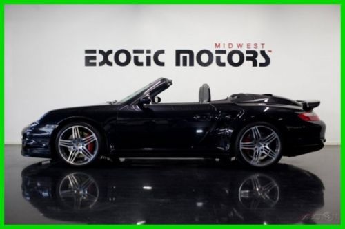 2008 porsche 911 turbo cabriolet 6-speed msrp $154,665 13k miles only $86,888!!!