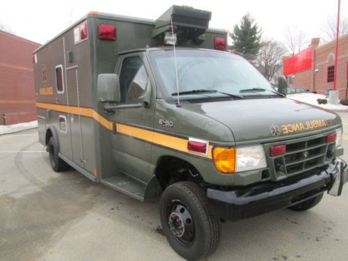 2005 ford e-450 quigley  4x4 utility drw loaded only 78k miles