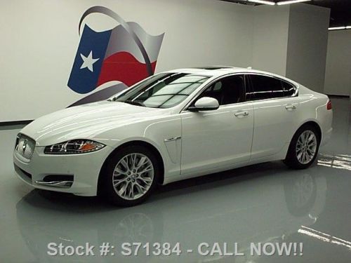 2013 jaguar xf 3.0 portfolio sunroof nav rear cam 7k mi texas direct auto