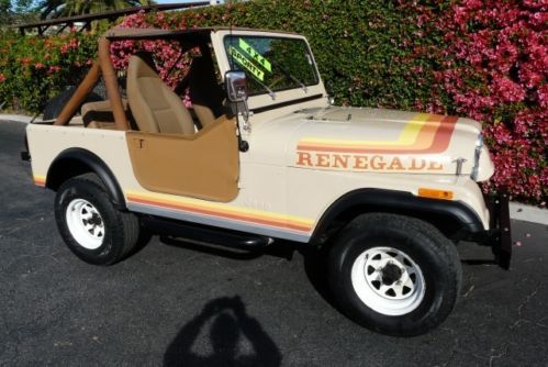 1981 socal jeep cj 7 renegade