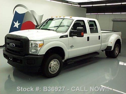 2014 ford f350 4x4 crew diesel dually 6-pass tow 28 mi texas direct auto