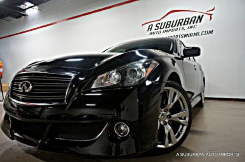 2011 infiniti m37 s sport aero pkg navigation 20&#034; rims 1 owner vehicle