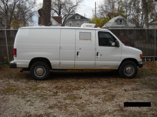 2003 ford e-350 7.3l armored van