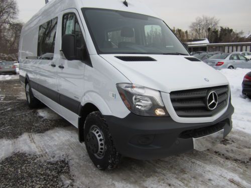 New 2014 mercedes-benz 170&#034; w.b./extended body 3500 sprinter van