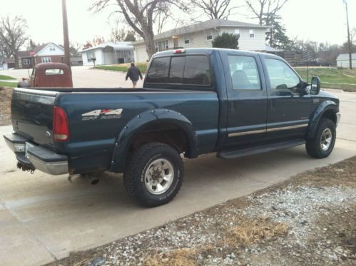 1999 Ford F-250 Super Duty Lariat Crew Cab Pickup 4-Door 7.3L powerstroke diesel, image 3