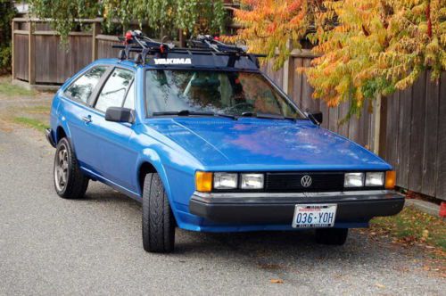 All electric volkswagen scirocco 1986