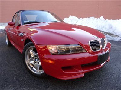 2000 bmw m-roadser red on black 30,000 miles -- exceptional condition!