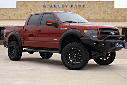 2014 ford f-150 fx4 4wd w/  35/12.5 nitto - 6&#034; rough country lift and winch