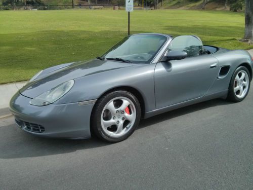 2001 porsche boxster roadster s convertible 6 speed manual 2-door 3.2l