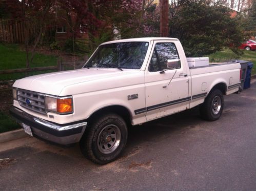 1990 ford f-150 xlt lariat standard cab pickup 2-door 5.0l