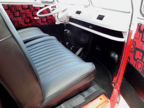 SUPER RARE 1965 VW BUS DELUXE TYPE2 TRANSPORT SAFARI - orig.no.s matching motor, image 5