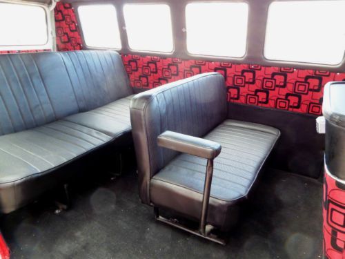 SUPER RARE 1965 VW BUS DELUXE TYPE2 TRANSPORT SAFARI - orig.no.s matching motor, image 7