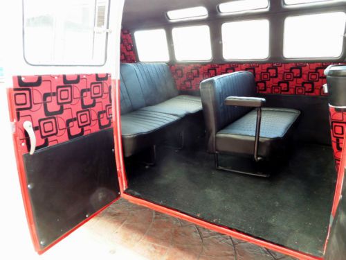 SUPER RARE 1965 VW BUS DELUXE TYPE2 TRANSPORT SAFARI - orig.no.s matching motor, image 9